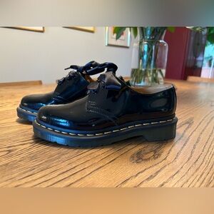 Dr. Martens Black Patent Leather Shoes
